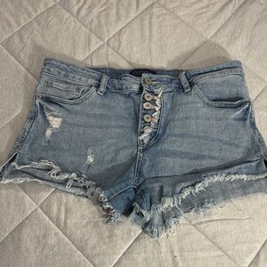 Just USA Women's Blue Denim Shorts